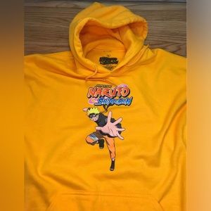 New Naruto Shippuden men’s Hoodie new without tags size medium